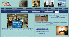 Desktop Screenshot of ecolnews.com.br